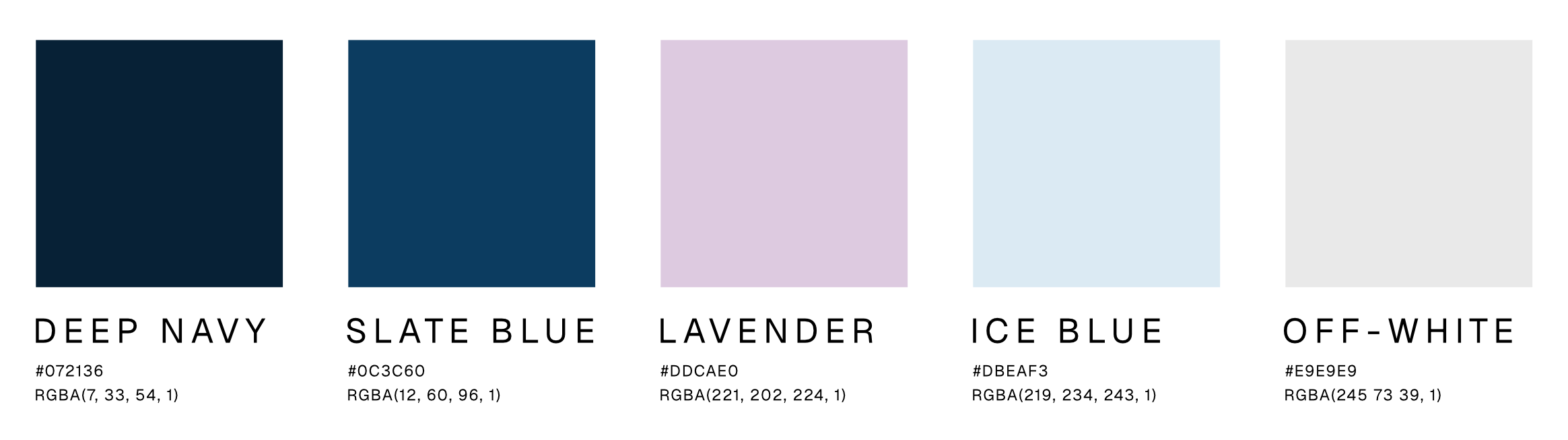 Emily Salisbury: Color Palette